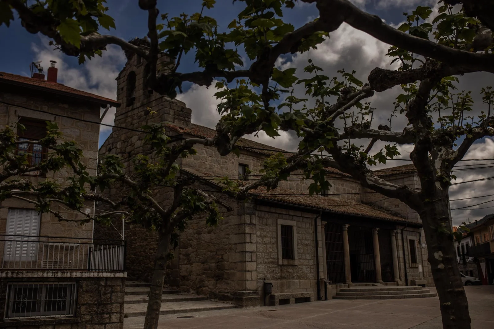 The main church in the village of Los Molinos, which