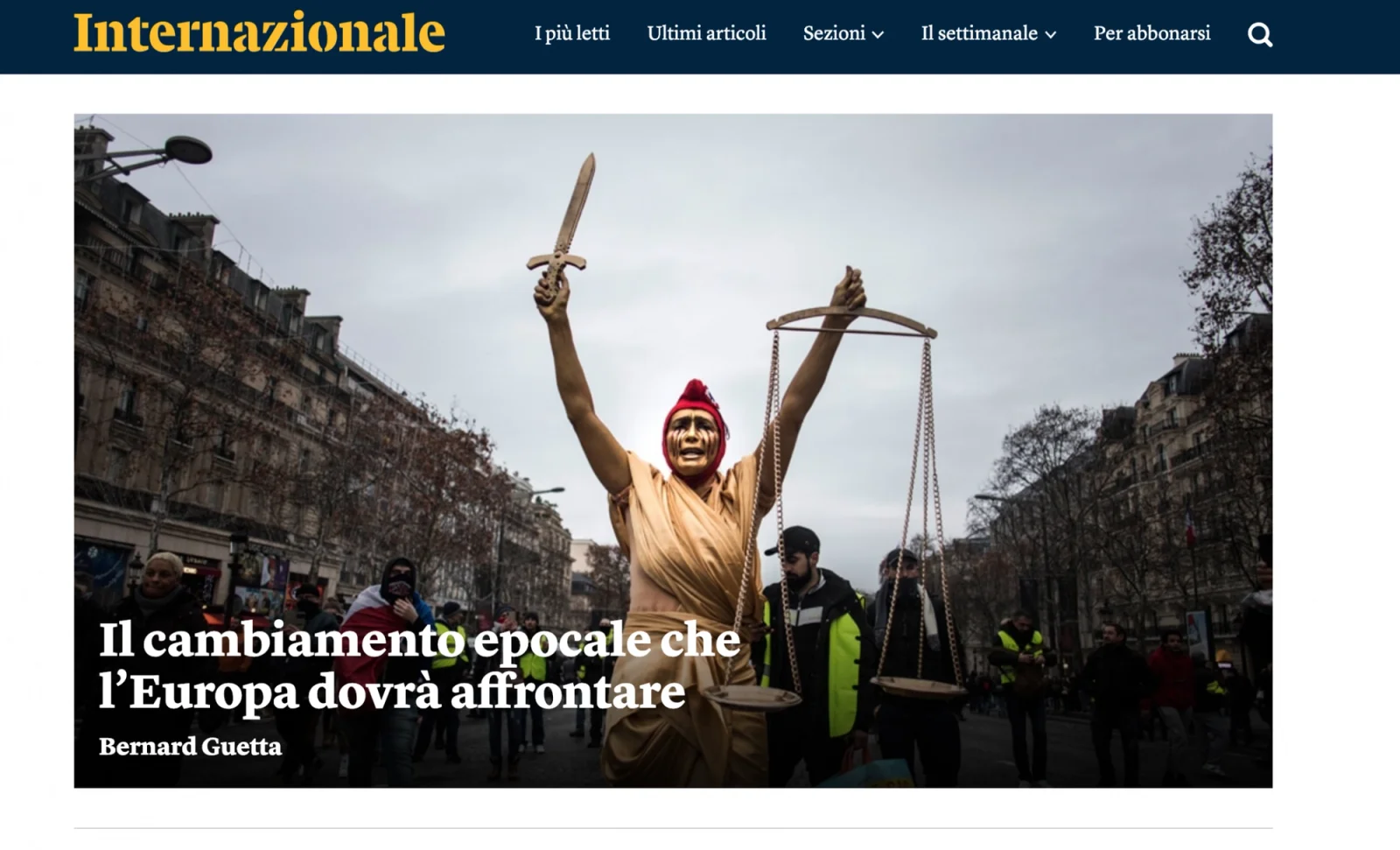 Tearsheet: Internazionale
