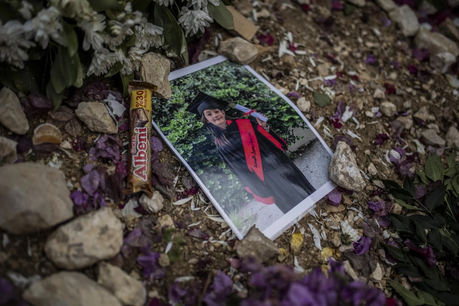 A picture of one of the child victims of the Israeli