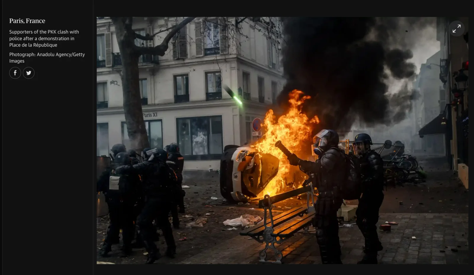 Tearsheet: The Guardian, Best photographs of the day